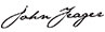 John Yeager signature